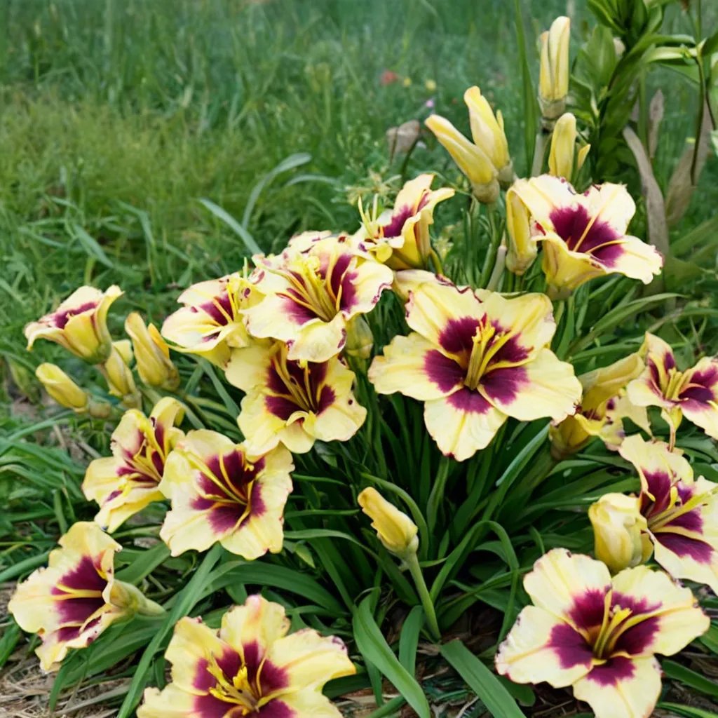 Hemerocallis x hybrida 'Star of The North'