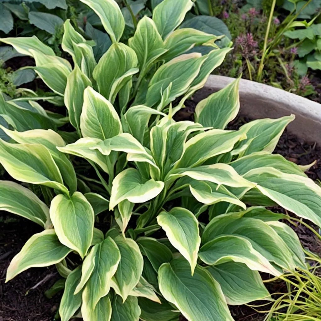 Hosta x hybrida 'Standing Ovation'