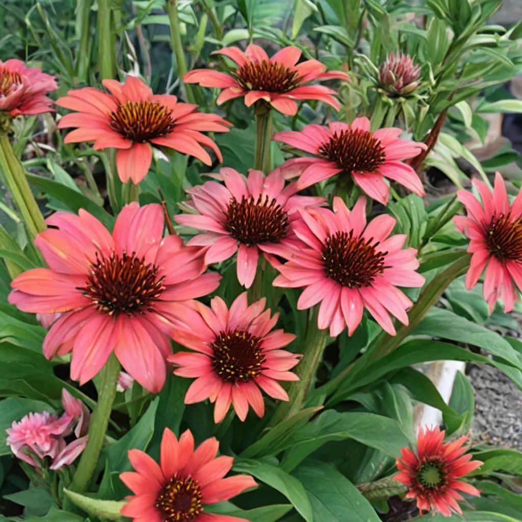 Echinacea purpurea 'SunSeekers Coral'