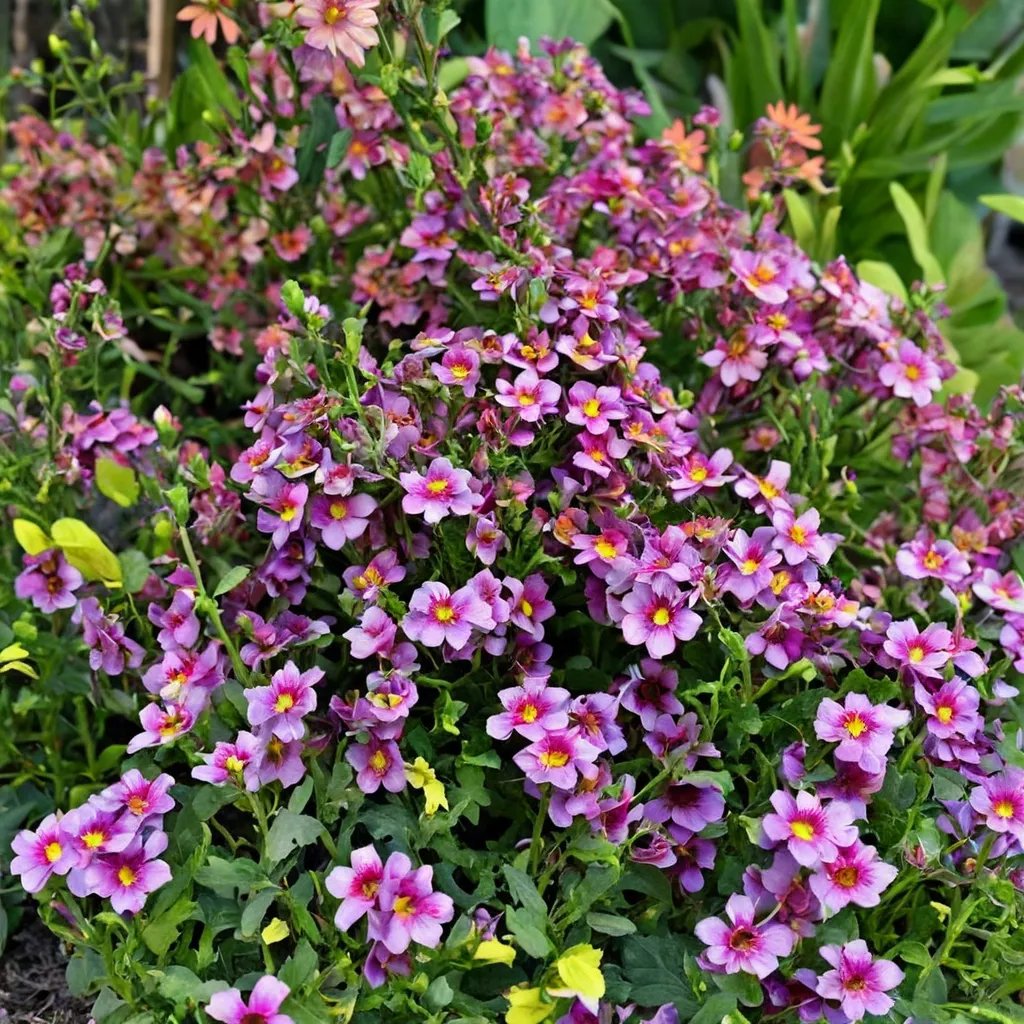 Nemesia fruticans 'Aromance Mulberry'
