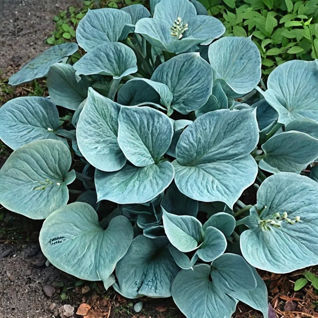 Hosta x hybrida 'Silver Bowl'