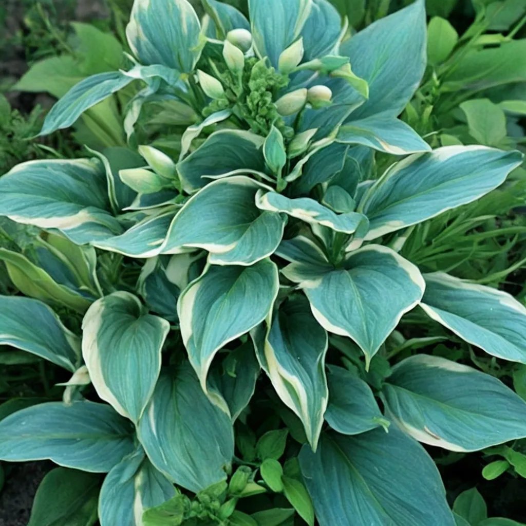 Hosta x hybrida 'Resonance'
