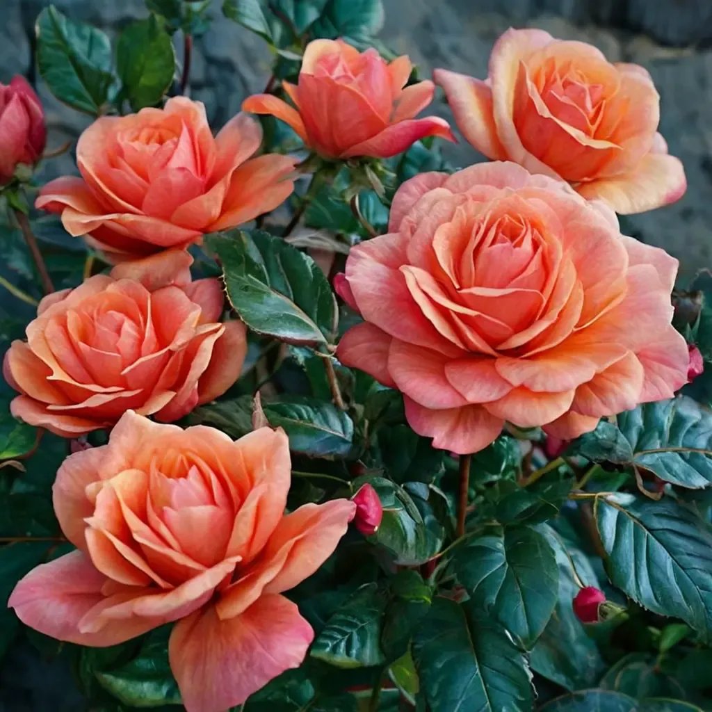 Rosa x hybrida 'Anna's Promise'