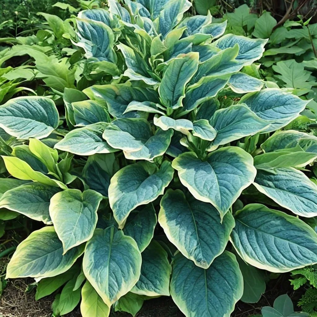 Hosta x hybrida 'Hazy Morn'