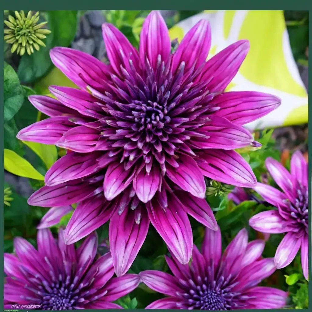 Osteospermum osteospermum 'D Double Purple'