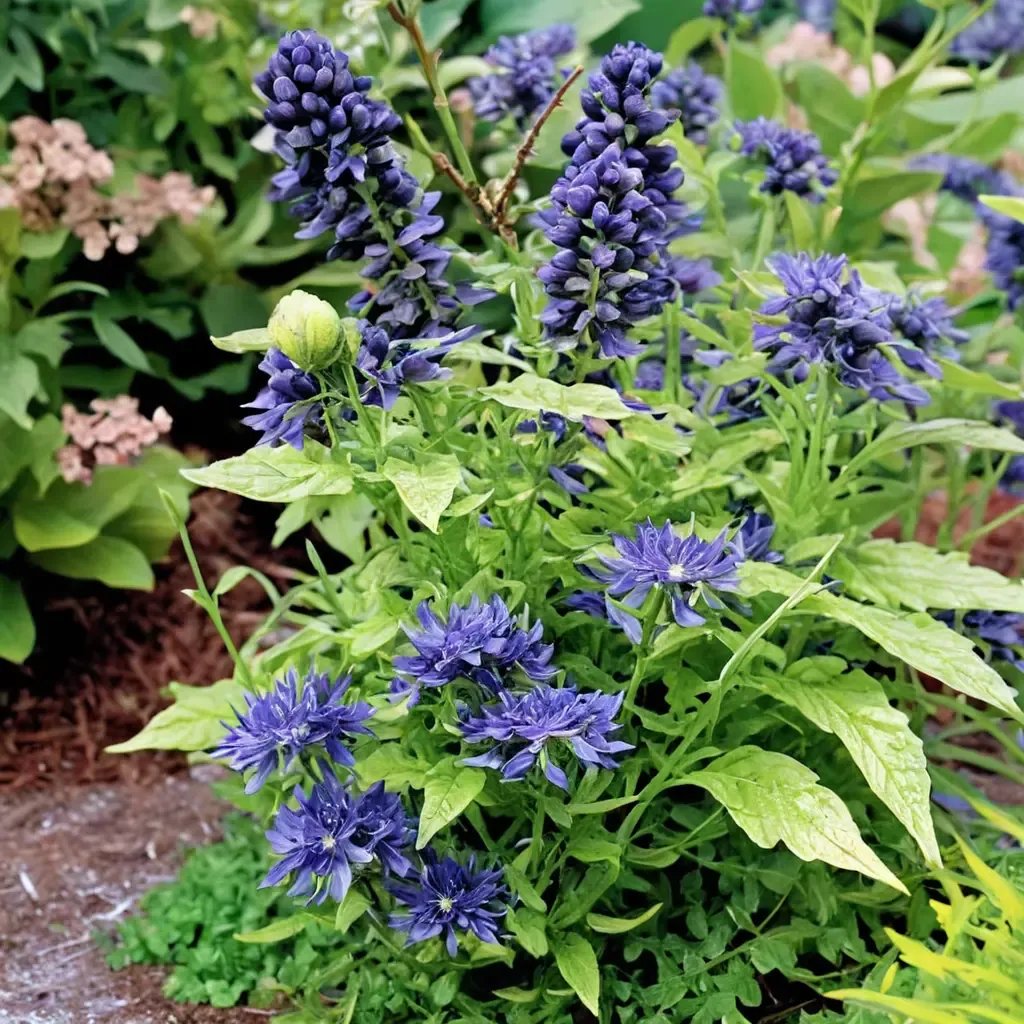 Caryopteris x clandonensis 'Beekeeper'