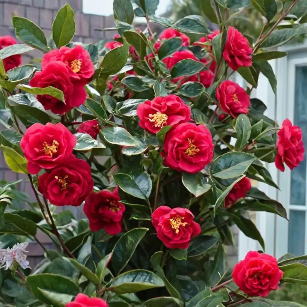 Camellia japonica 'Kramer's Supreme'