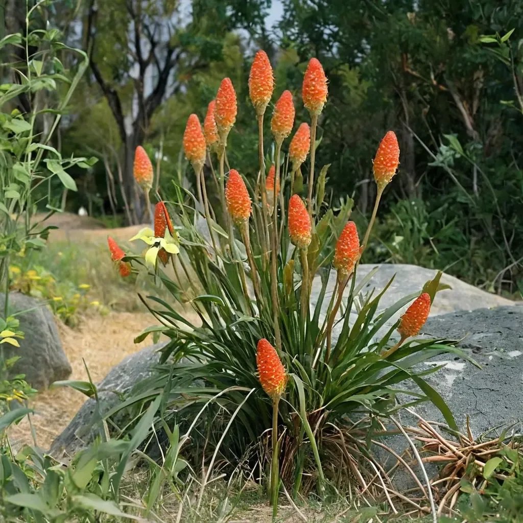 Kniphofia uvaria 'Nobilis'