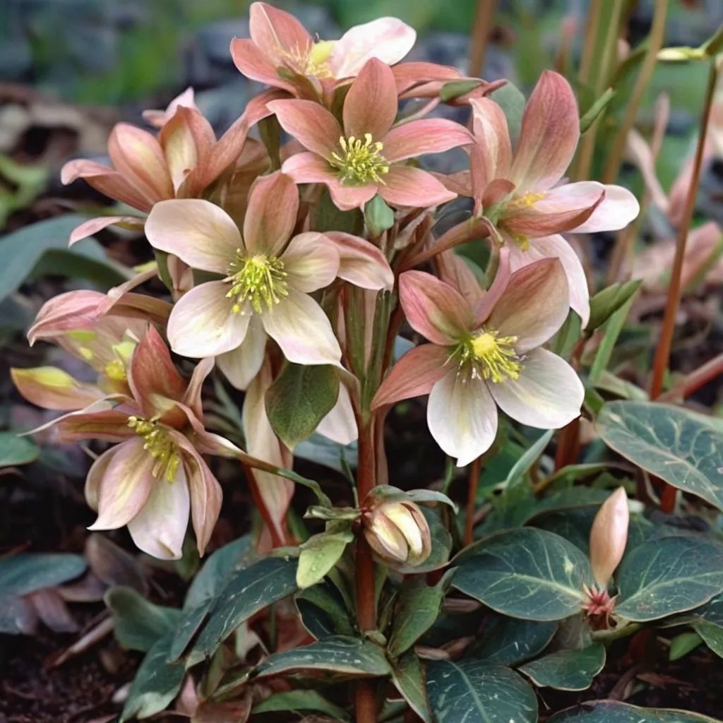 Helleborus x ericsmithii 'Pink Beauty'