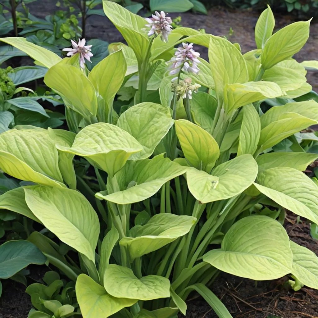 Hosta x hybrida 'World Cup'