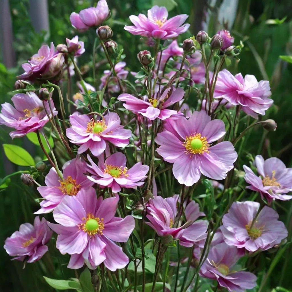 Anemone x hybrida 'Margarete'