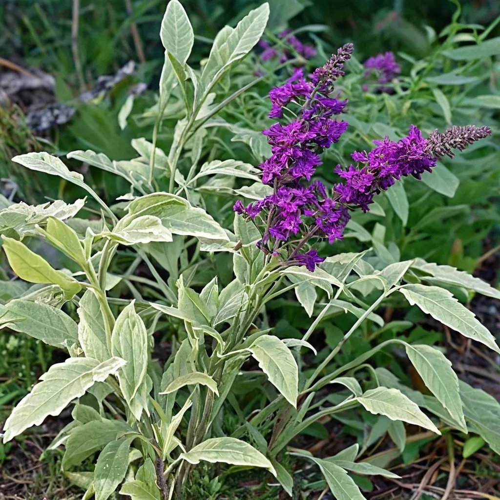 Buddleja davidii 'Harlequin'