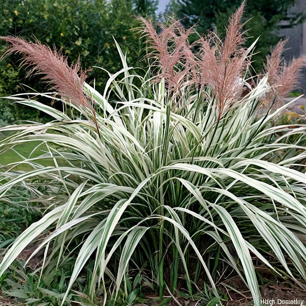 Miscanthus sinensis 'Variegatus'