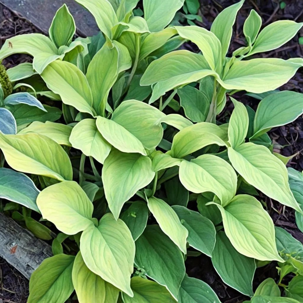 Hosta x hybrida 'Wonderful Day'