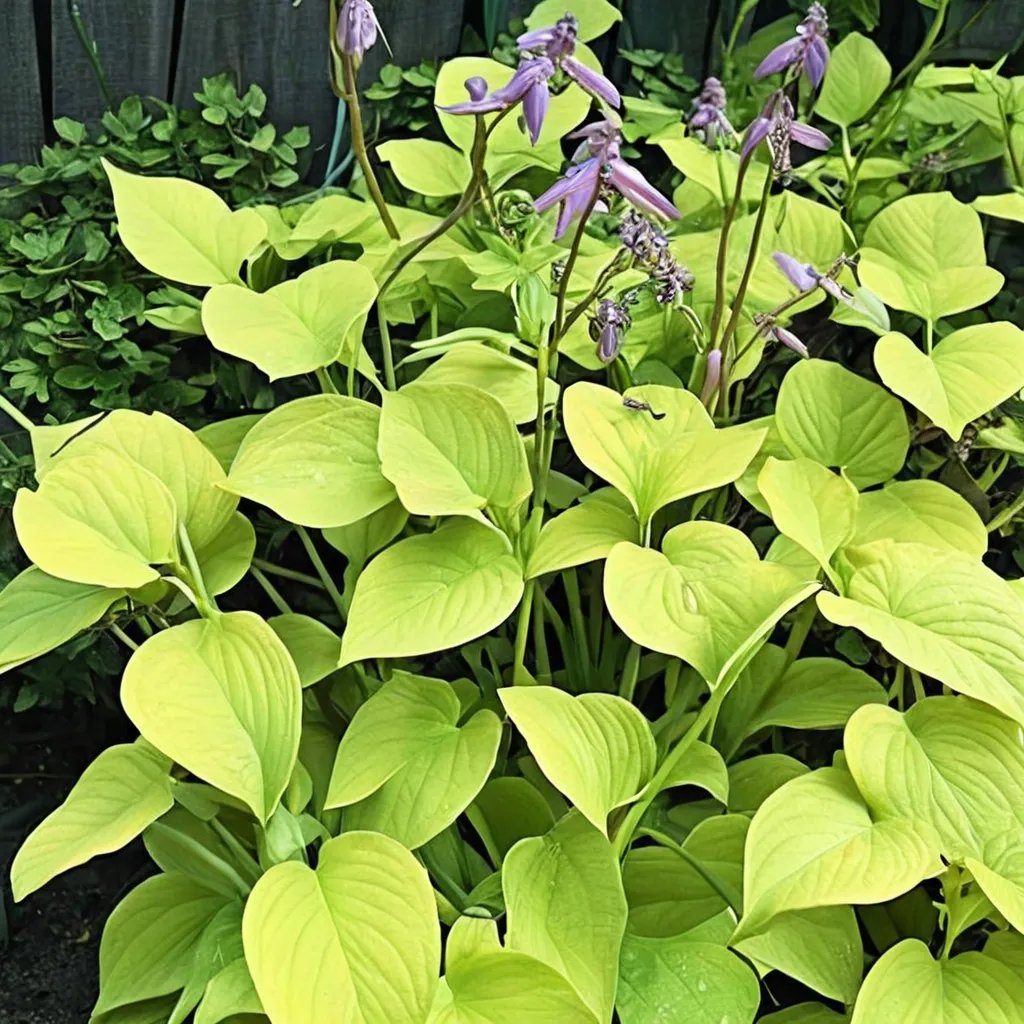 Hosta x hybrida 'Golden Empress'