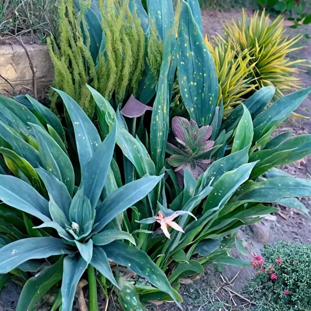 Aspidistra yingjiangensis 'Barrys Big Splash'