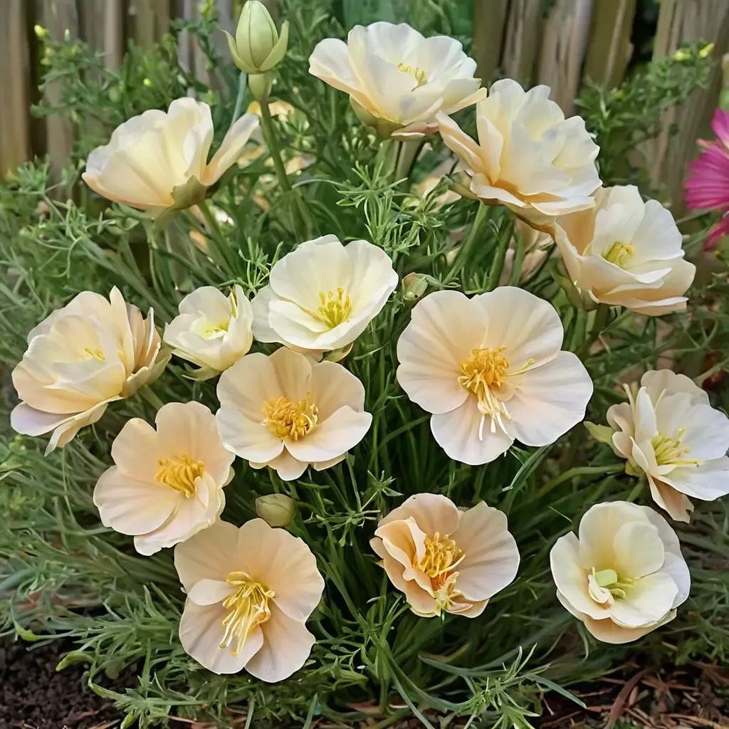 Eschscholzia californica 'Champagne'