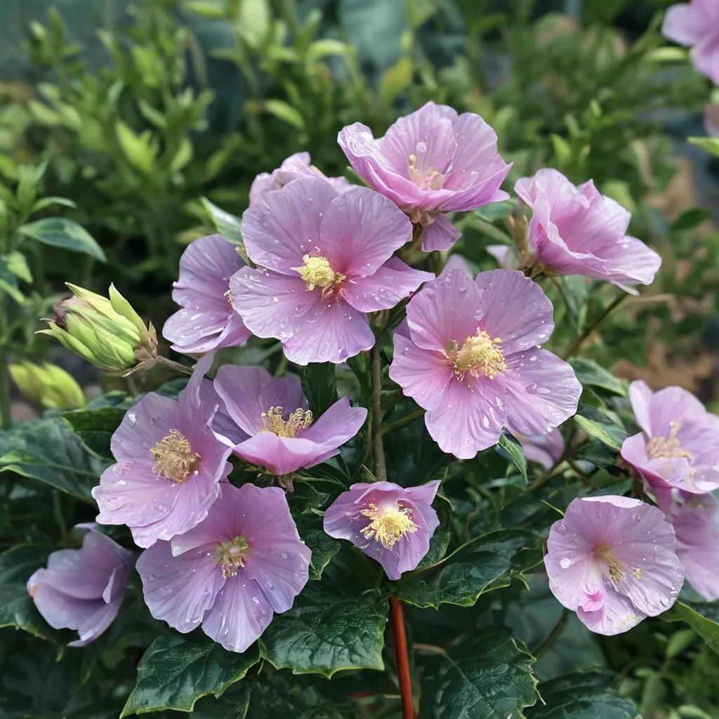 Hibiscus syriacus 'Pollypetite'