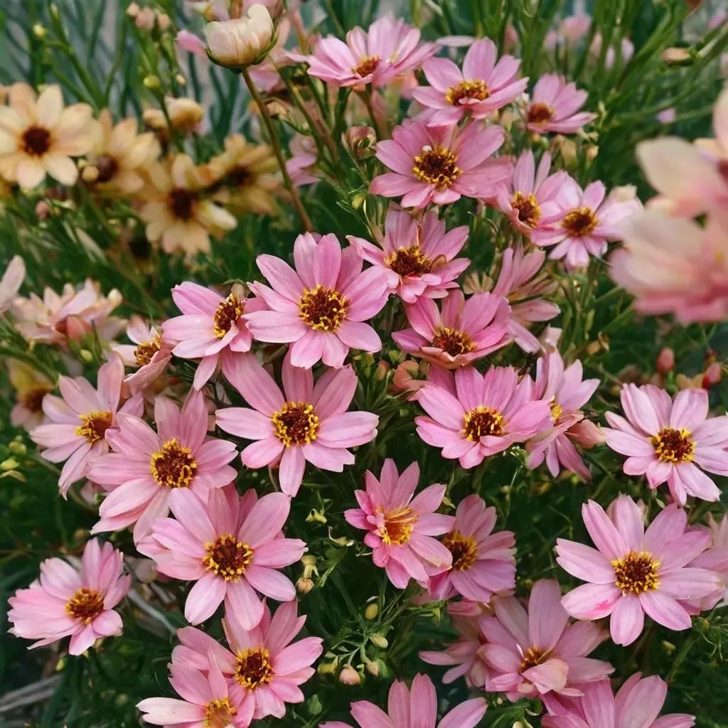 Coreopsis tinctoria 'Shades Of Rose'