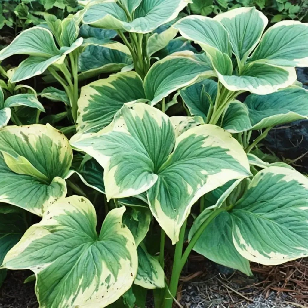 Hosta undulata 'Victory'