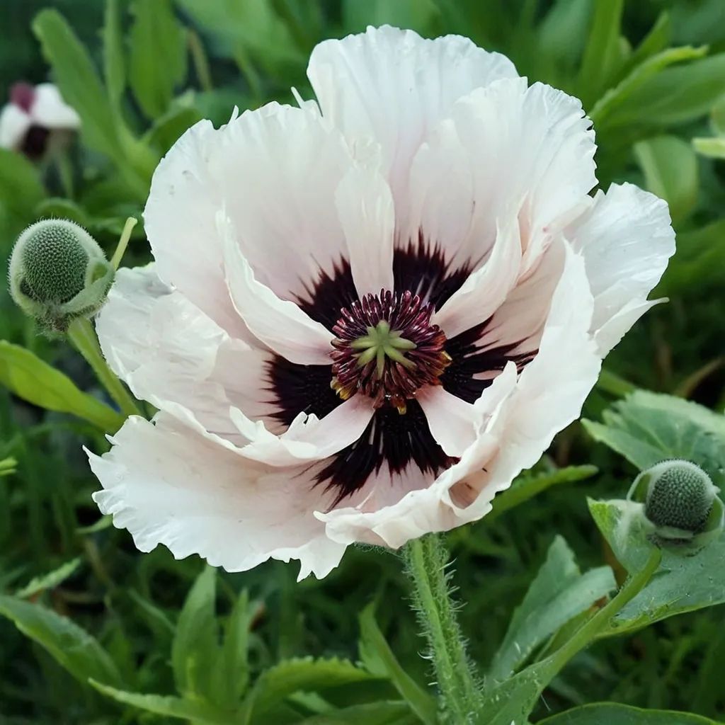Papaver orientale 'Royal Wedding'