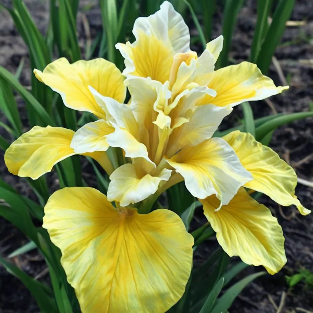 Iris sibirica 'Solar Energy'