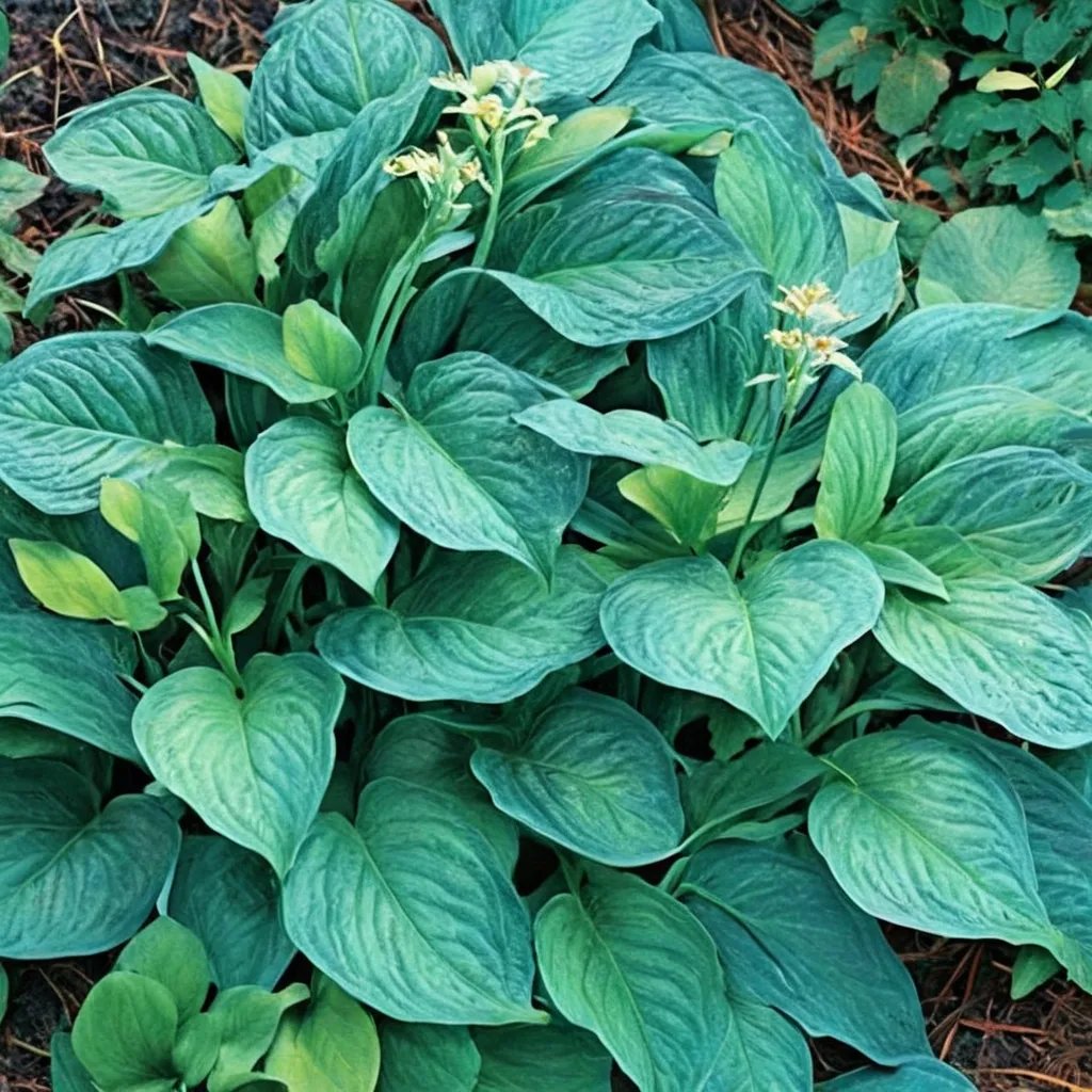 Hosta x hybrida 'Blue Shadows'