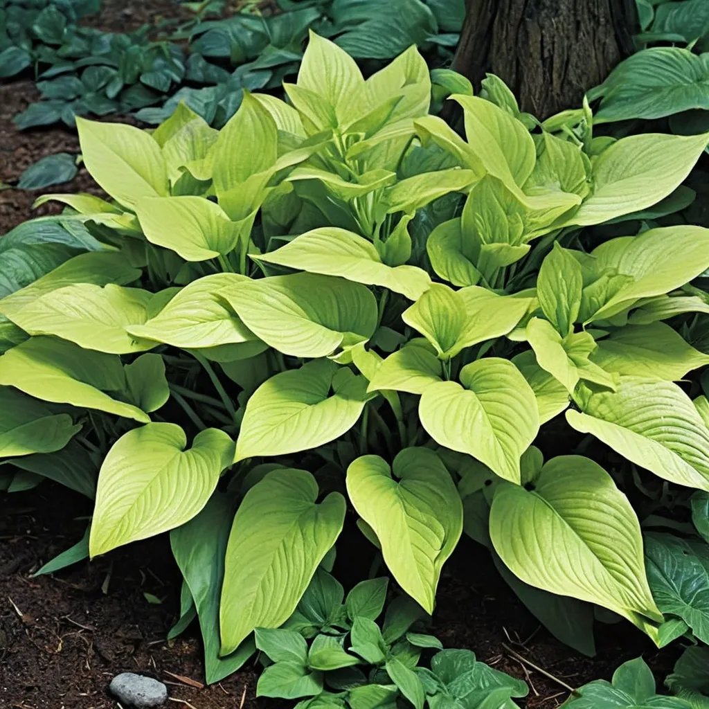 Hosta x hybrida 'Fort Knox'