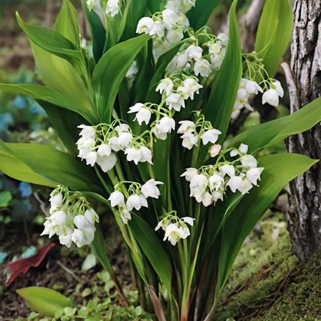 Convallaria majalis 'Bordeaux'