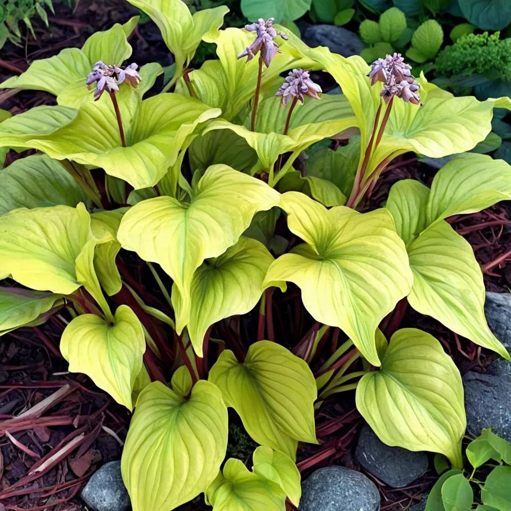 Hosta x hybrida 'Phoenix Feathers'