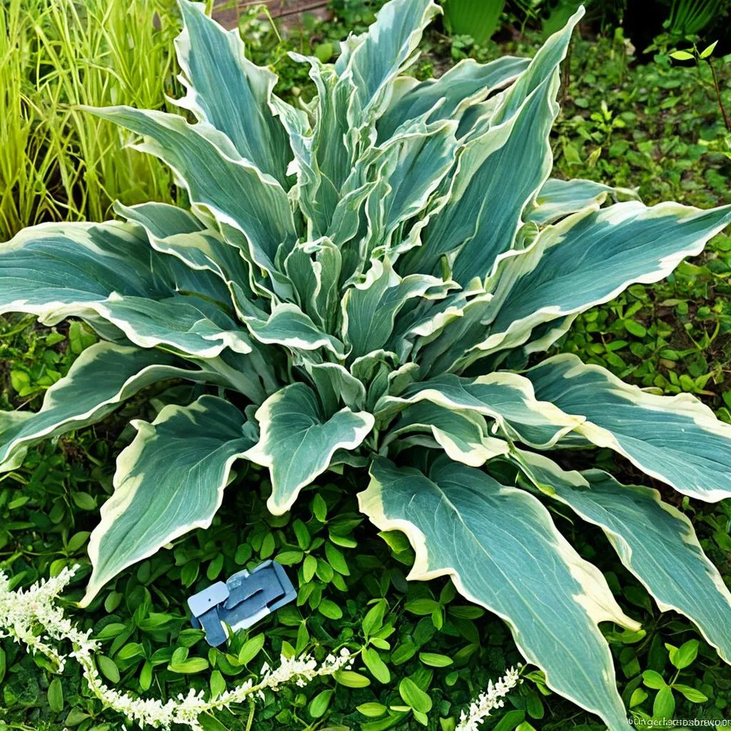 Hosta x hybrida 'Dancing in the Moonlight'