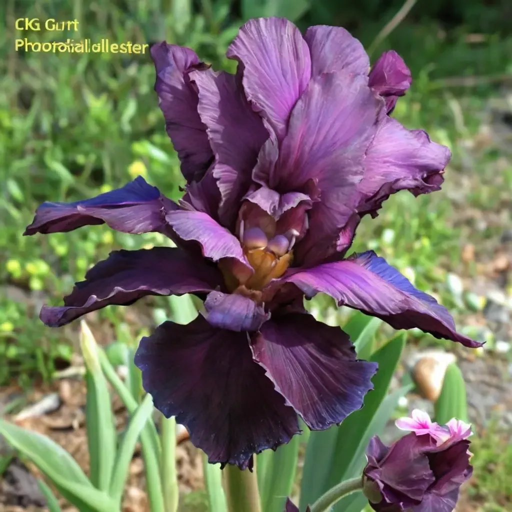 Iris iris 'Winesap'