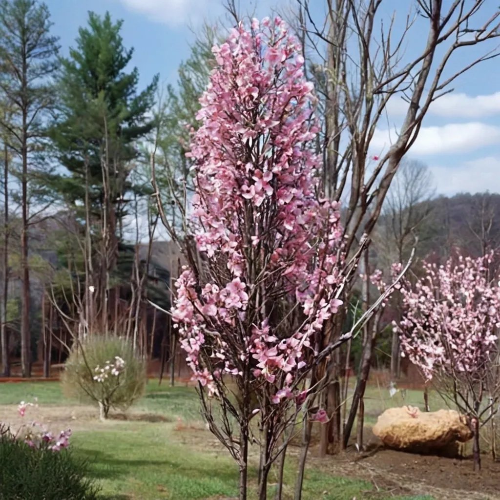 Prunus persica 'Corinthian Rose'