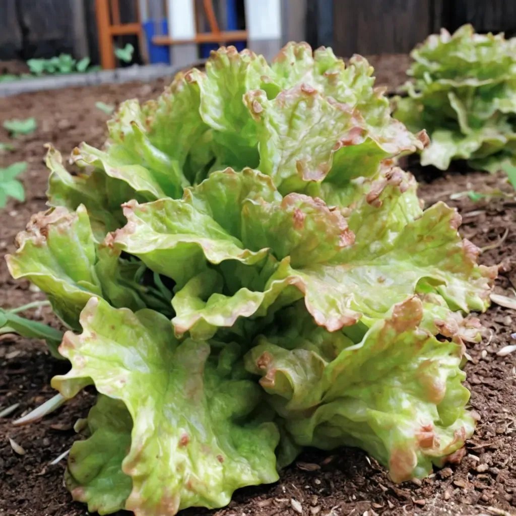 Lactuca sativa 'Drunken Woman Frizzy Headed'