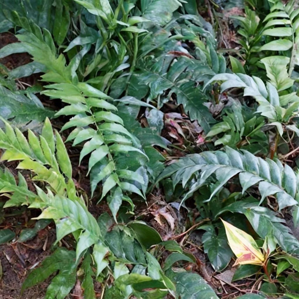 Cyrtomium fortunei 'Fortunately'