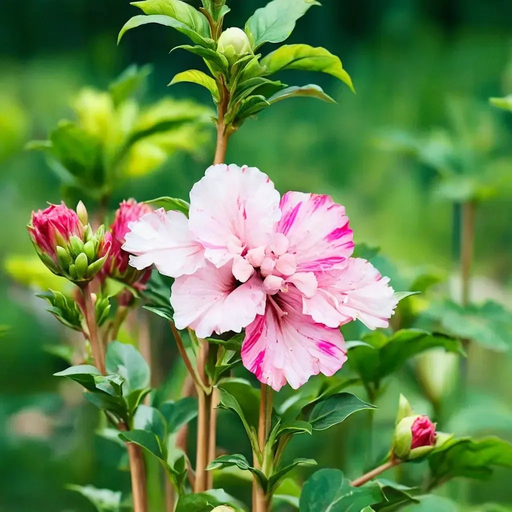 Hibiscus moscheutos 'Danica Hardy'