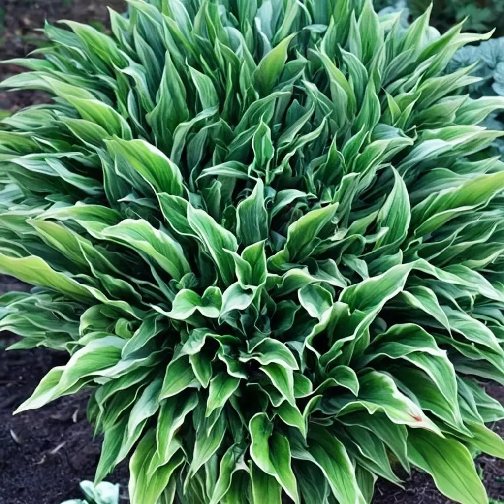 Hosta plantaginea 'Praying Hands'