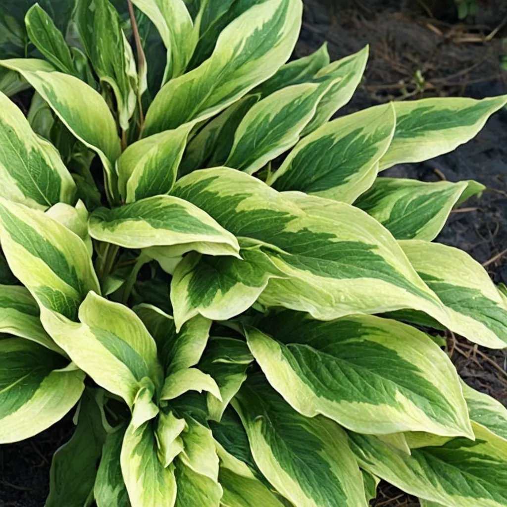 Hosta x hybrida 'Shazaam'