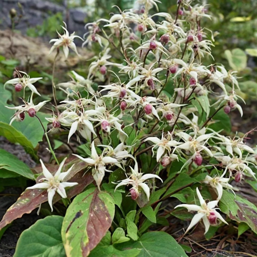 Epimedium x hybrida 'Domino'