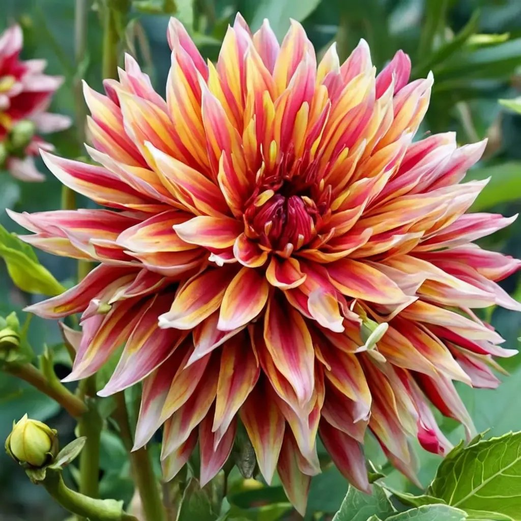 Dahlia cactus 'Puerto Rico'