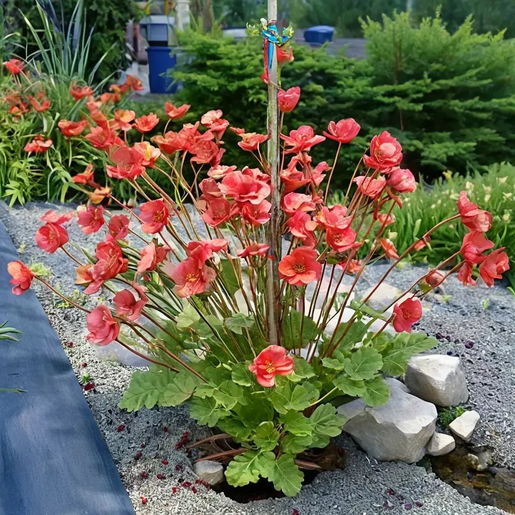 Geum chiloense 'Tempest Coral'