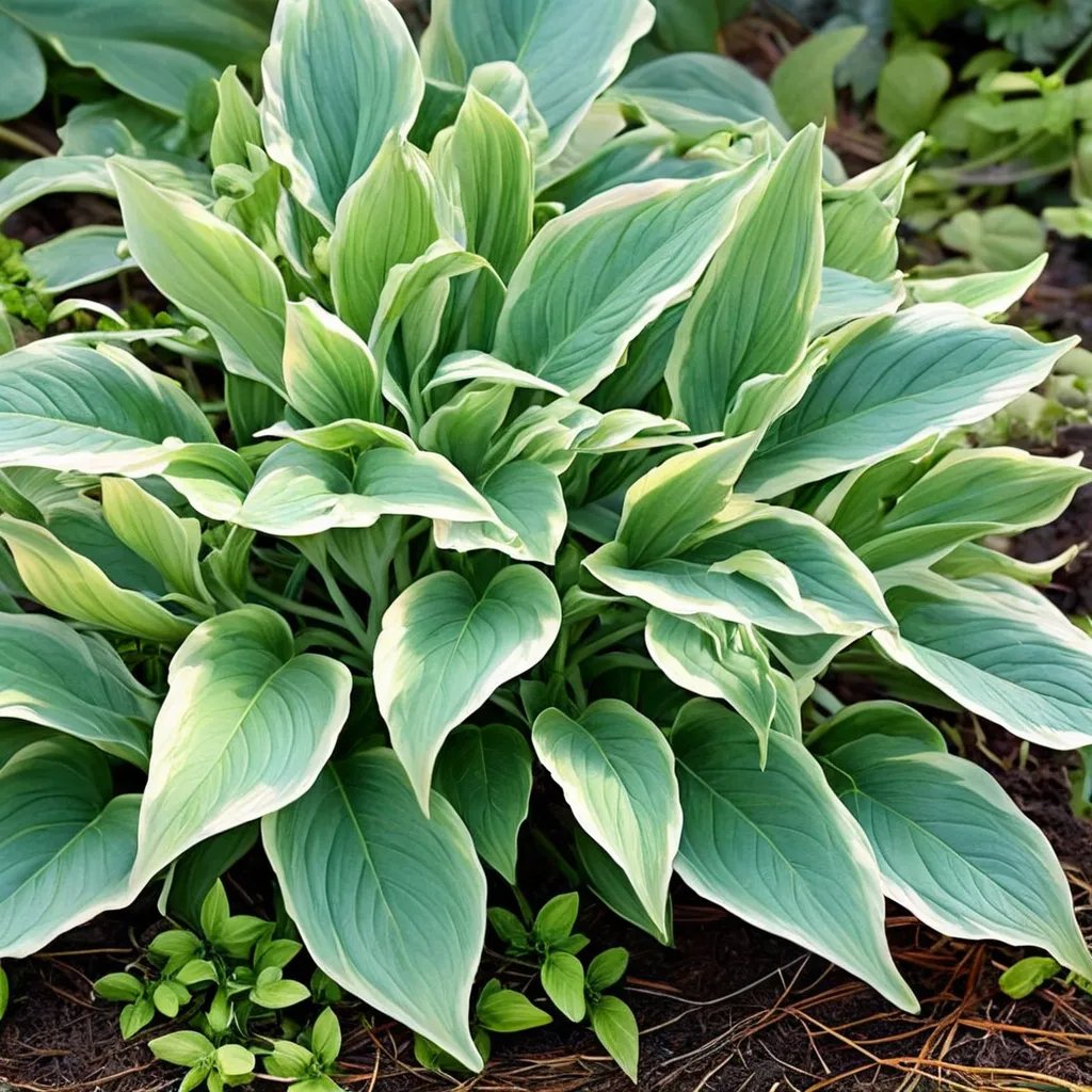 Hosta x hybrida 'Heartsong'