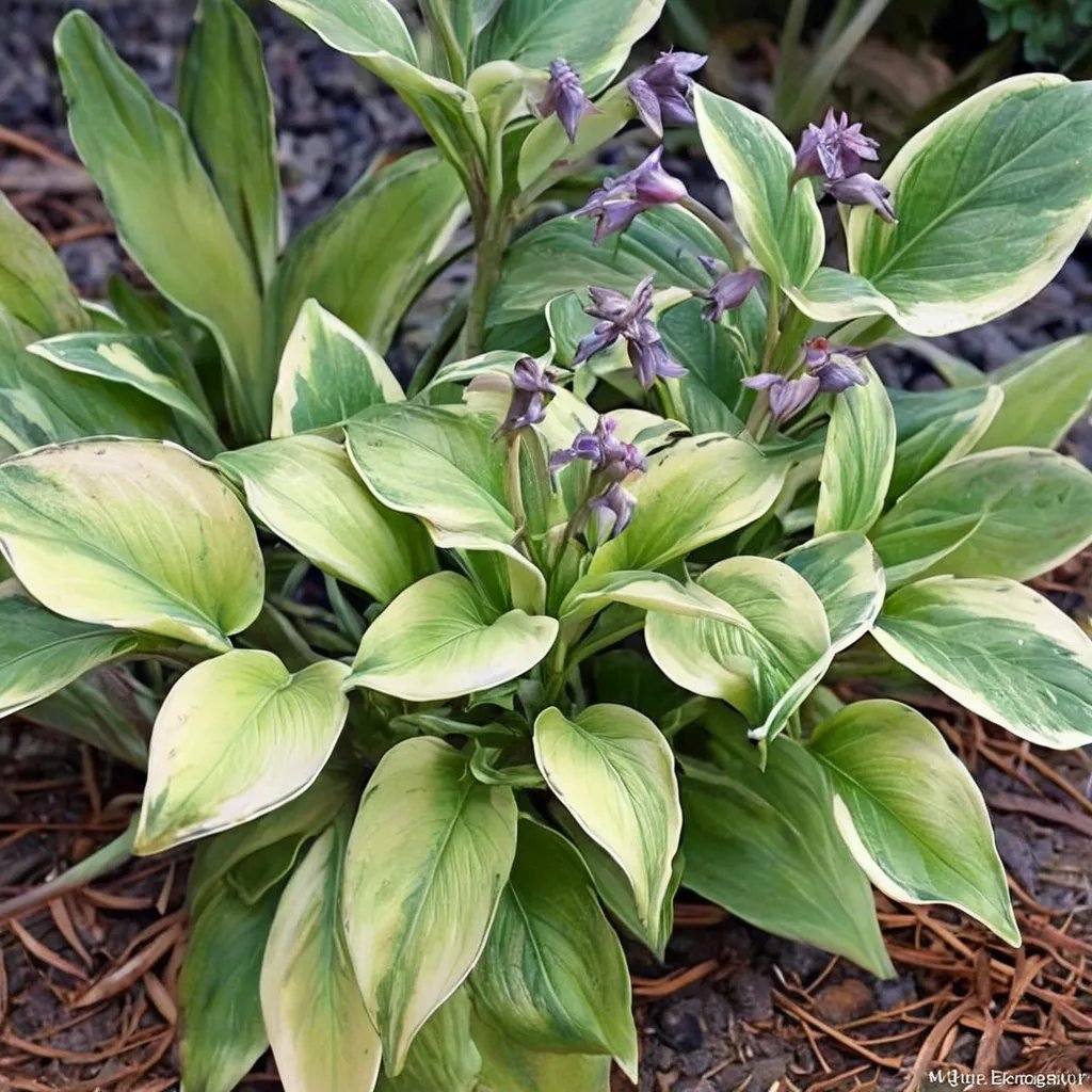 Hosta x hybrida 'Sitting Pretty'