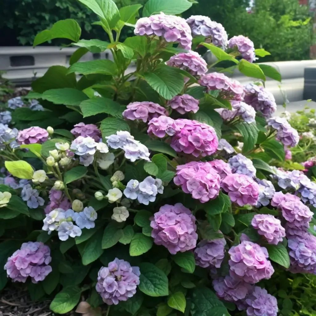 Hydrangea macrophylla 'Penny Mac'