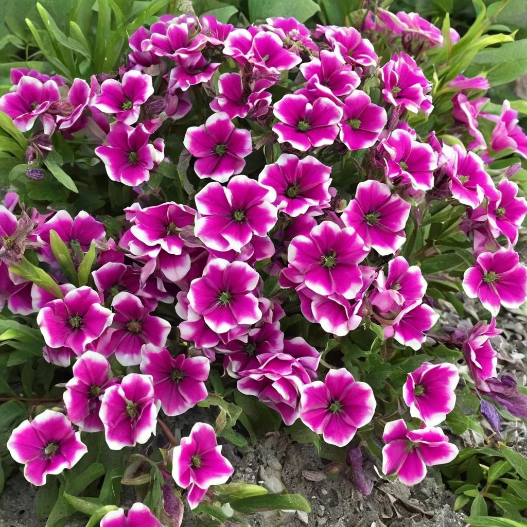 Petunia x hybrida 'Supertunia Raspberry Rush'
