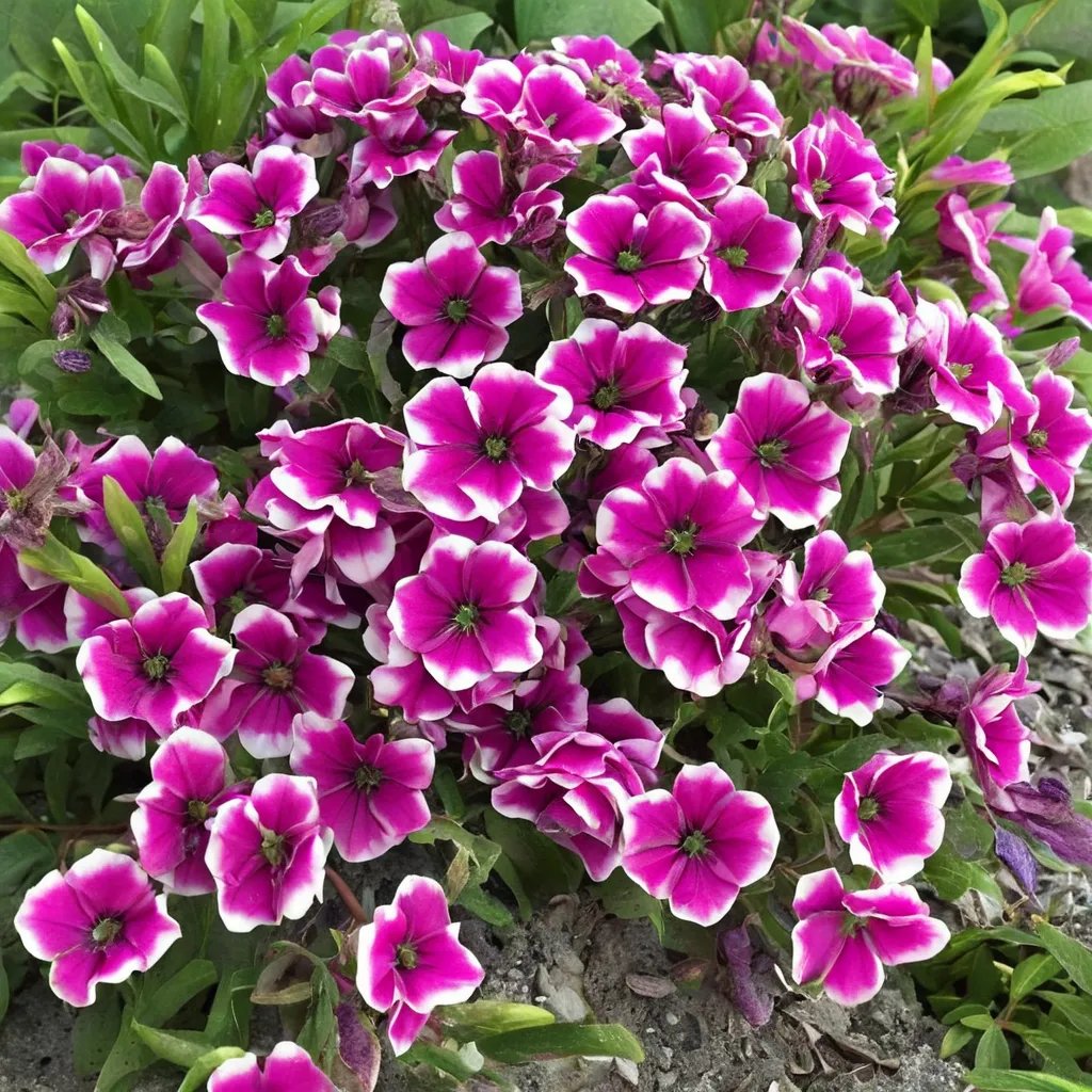 Petunia x hybrida 'Supertunia Raspberry Rush'