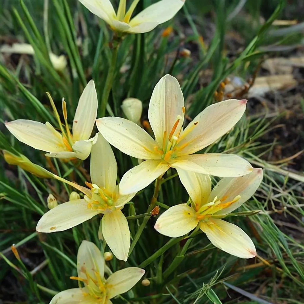 Zephyranthes x hybrida 'Bangkok Yellow'