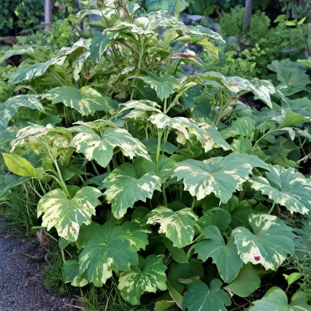Petasites japonicus 'Variegatus'