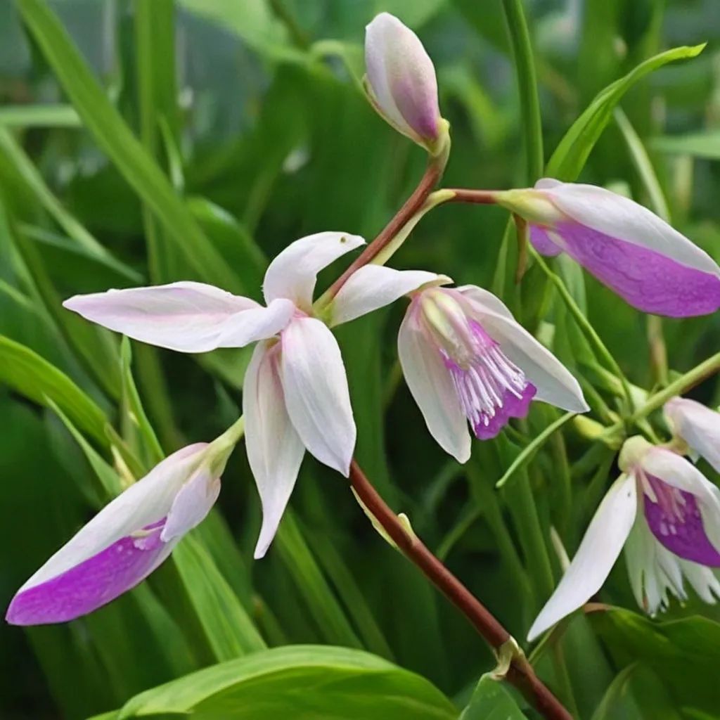 Bletilla striata 'First Kiss'