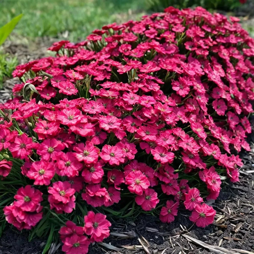 Dianthus caryophyllus 'Paint the Town Red'
